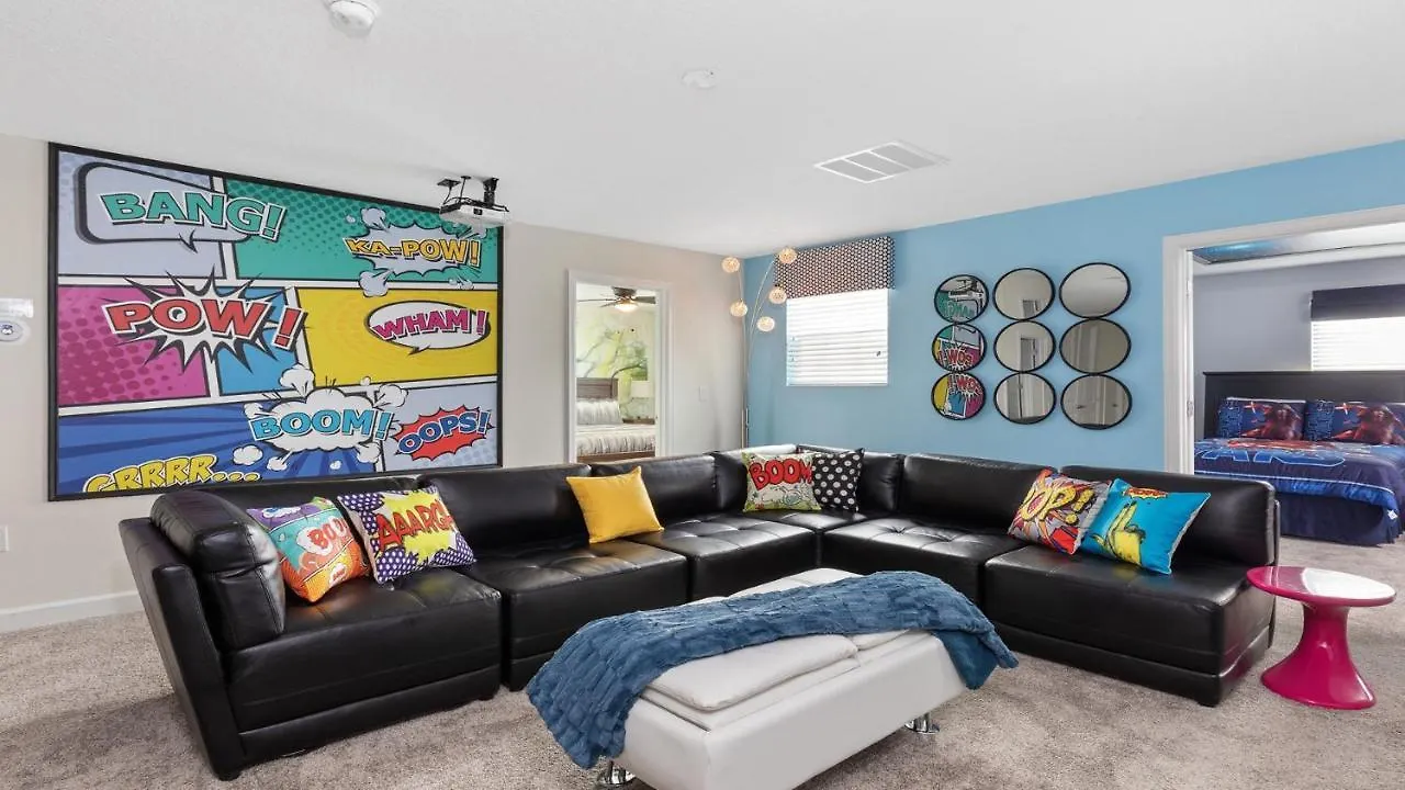 Large Disney Villa With Pool Spa Greenview Back Four Corners 0*,  United States